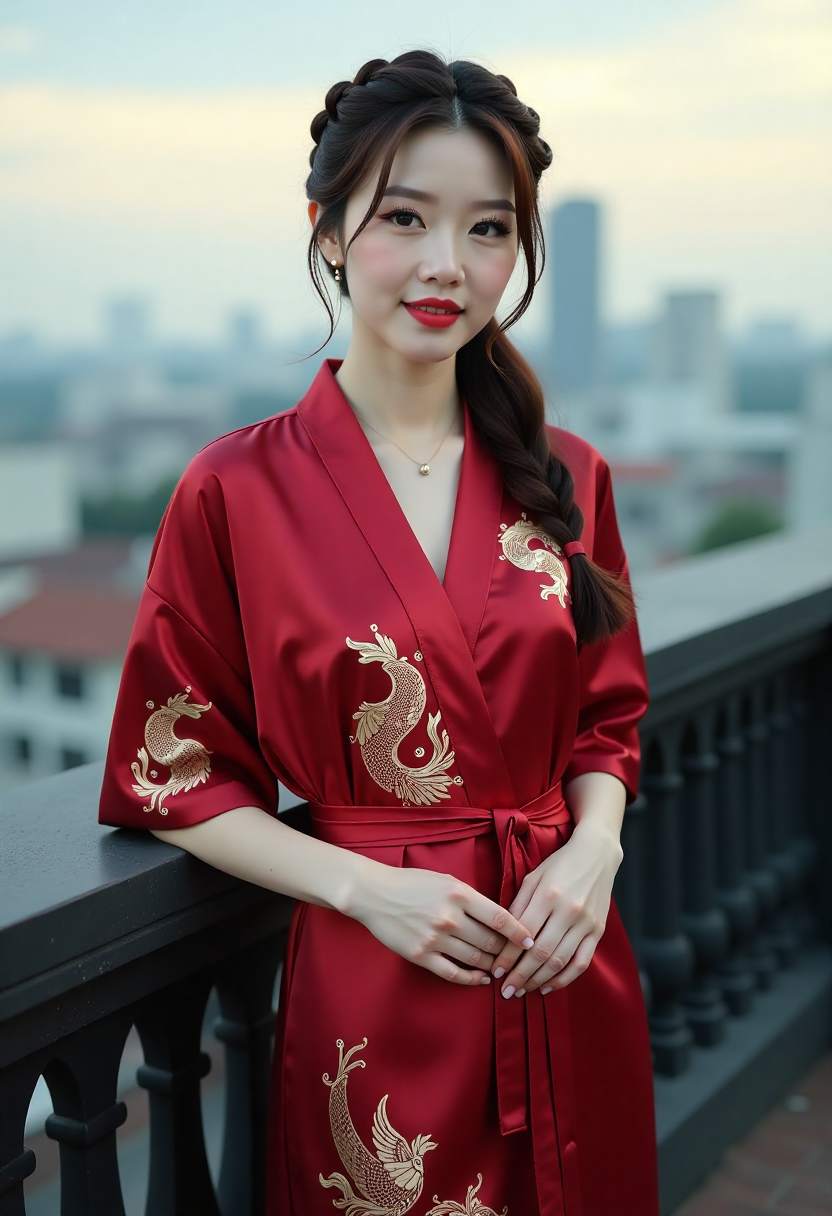 荒漠公路与远处的山脉