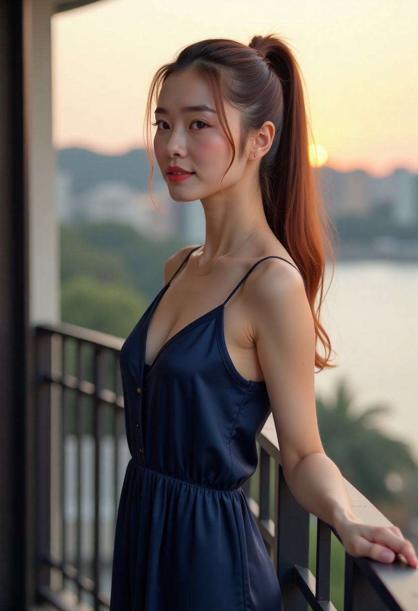 荒漠边缘的空旷公路